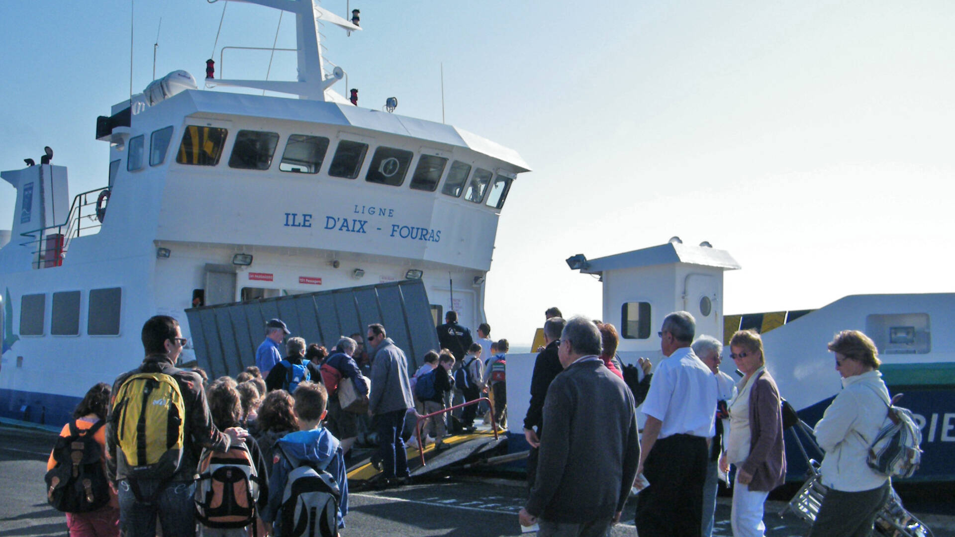 Liaison maritime Fouras Aix © N. Jeannet