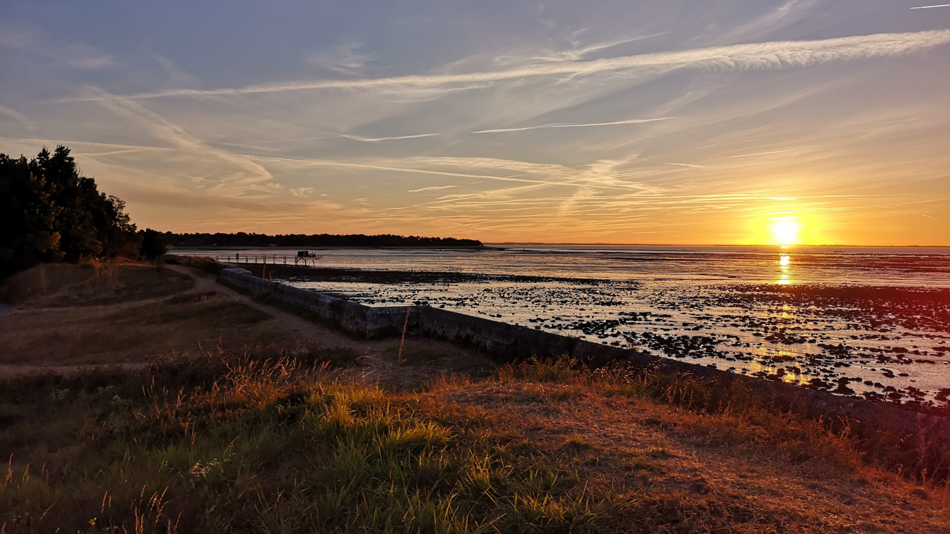 Lever de soleil sur l'île d'Aix ©Caroline Jarry