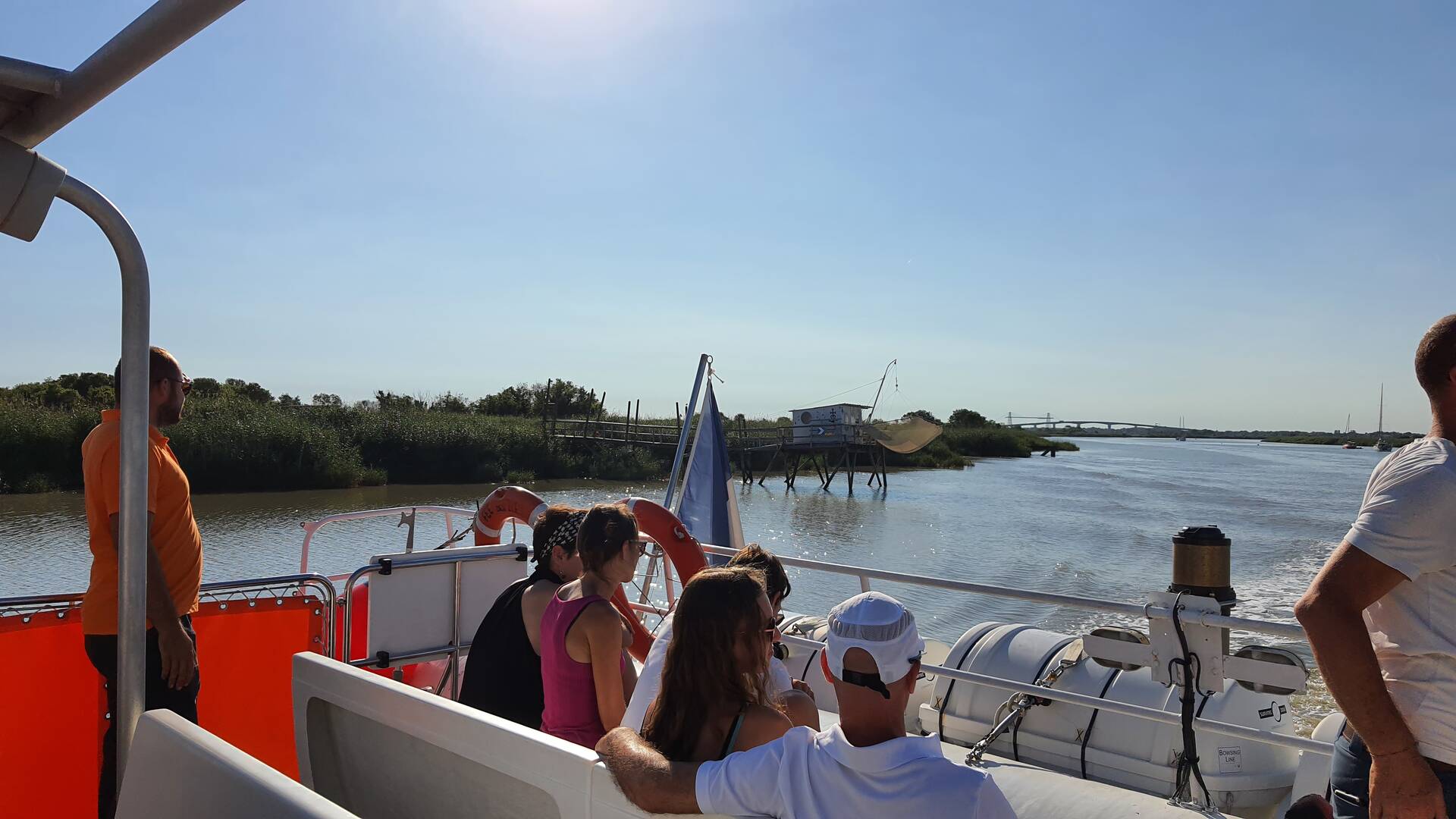 croisière sur la Charente vers Ile d'Aix et Fort Boyard ©C.Ecale