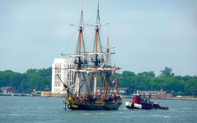 Souvenirs de l’Hermione à New York par Chrystèle DEVAL...