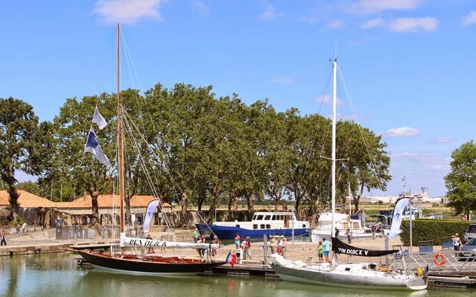 Les Pen Duick d'Éric Tabarly à Rochefort 