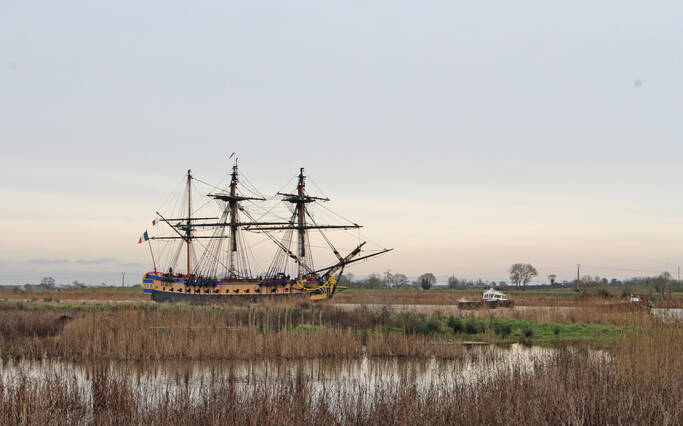 La belle Rochefortaise a mis le cap vers La Rochelle  