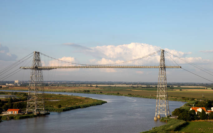 The Transporter Bridge Rochefort - Echillais