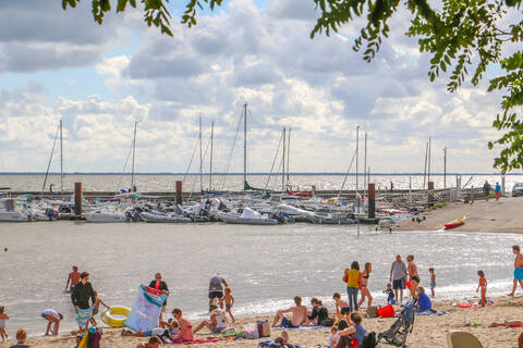 Plage & port sud, Fouras-les-Bains - © OT Rochefort Océan