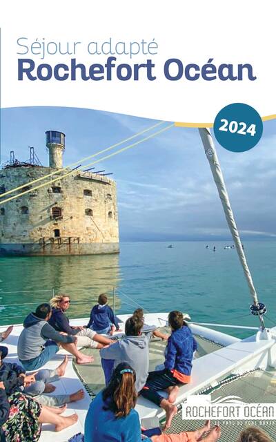 Page de couverture de la brochure 2024 : séjour adapté