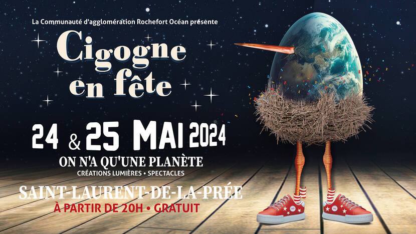 Affiche officielle de Cigogne en fête 2024