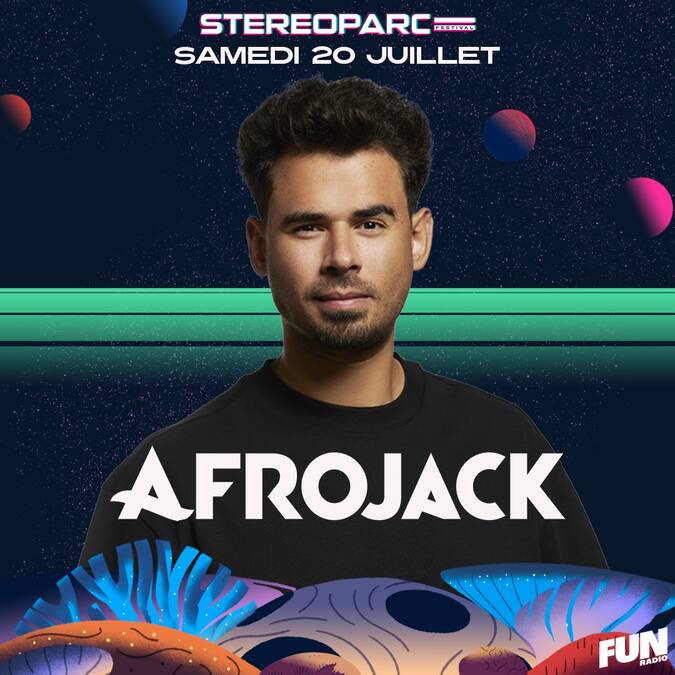 afrojack au Stereoparc festival le 20 juillet 2024