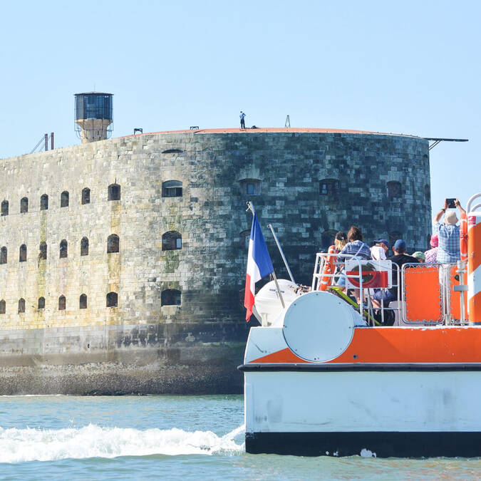 Les croisières autour du Fort Boyard