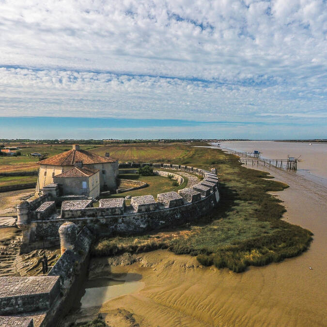 Le fort Lupin en bord de Charente - Rochefort Océan