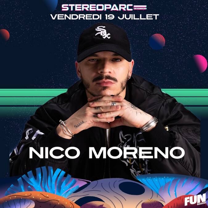 Nico Moreno au Stereoparc festival le 19 juillet 2024