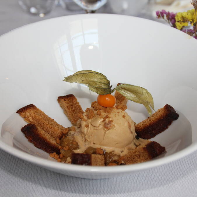 Pain d'épices, restaurant L'Escale de Lupin, St Nazaire sur Charente, Rochefort océan  ©M.Domenici