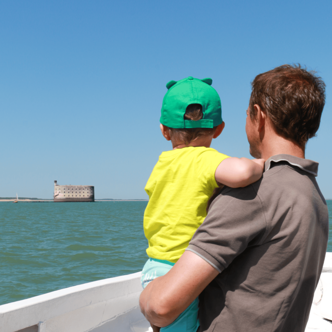 Croisière autour du fort Boyard en famille