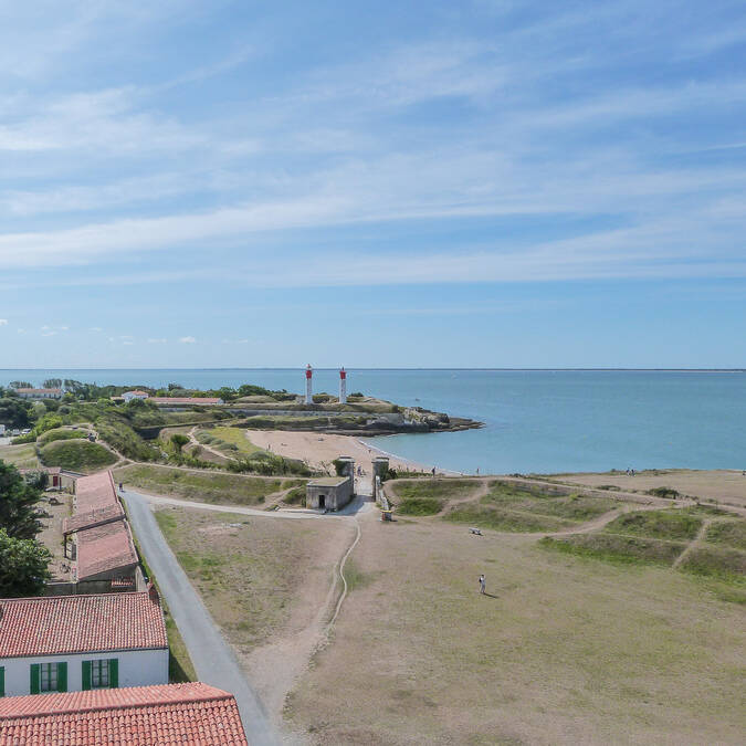 Vue capturée du sémaphore de l'Île d'Aix © Cécile Cailhol