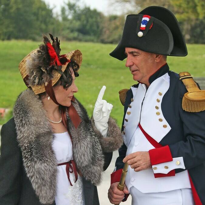 Visite théâtralisée "Napoléon, à la veille de l'exile", île d'Aix, Rochefort Océan 